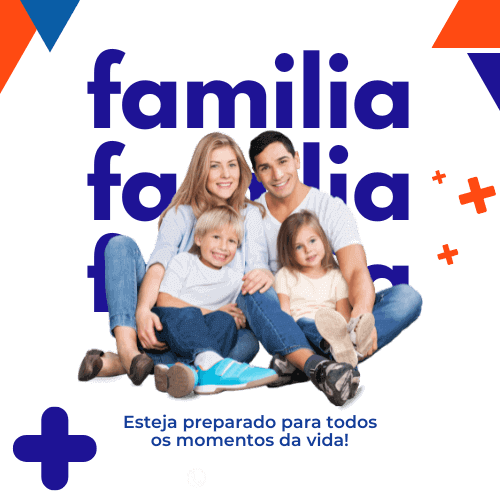 Família acessando a área do cliente pela internet